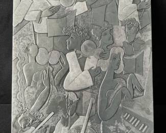 L'Orchestre Fou (Aluminum) by Linda Le Kinff