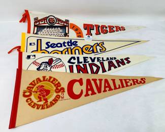 Assorted Sports Team Pennants