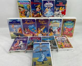 Disney VHS Tapes