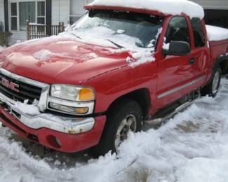 06 GMC SIERRA 1500 4X4 FRONT
