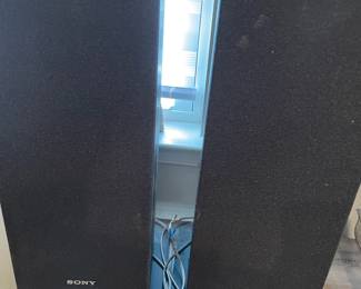 SONY Tall Speakers
