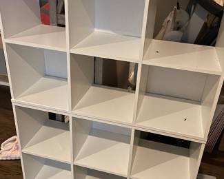 Several  Wood Storage/Display Shelves