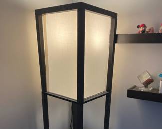 Tall Corner Shelf/Lamp