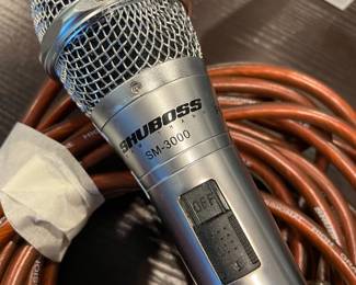 SHUBOSS Microphones--Pairs well with Karaoke!!