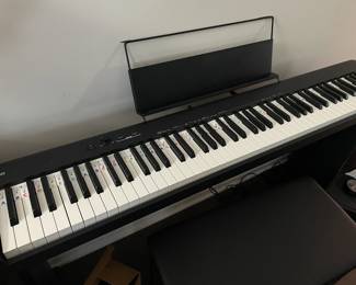 CASIO CDP-590 Keyboard, Stand, Stool