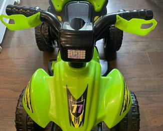 Child's Electric 4-Wheel Monster Machine!