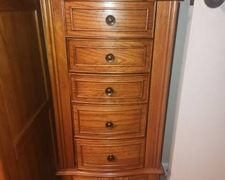 Jewelry armoire