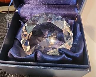 Badash Crystal gem paperweight 