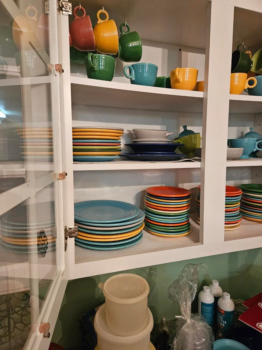 Fiesta Ware plates
