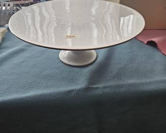 Lennox Cake Footed Platter