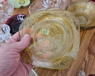 More Depression Glass