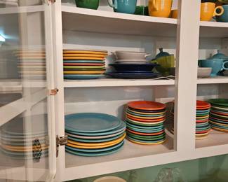 Fiesta Ware plates