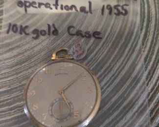 Hamilton 10k gold 23 jewels watch