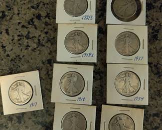 Walking Liberty Half Dollars