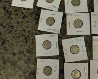 Silver Roosevelt Dimes