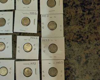 Silver Roosevelt Dimes