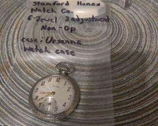 Stamford Henex 6 jewels pocket watch (non-op)