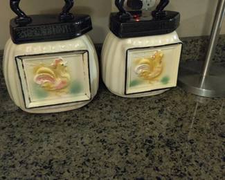 Antique cookie jars