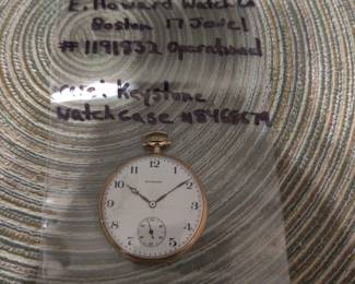 E. Howard Watch Co. 17 Jewel pocket watch (working)
