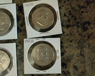 Ben Franklin Half Dollars