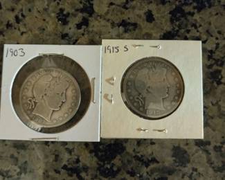 Barber Half Dollars