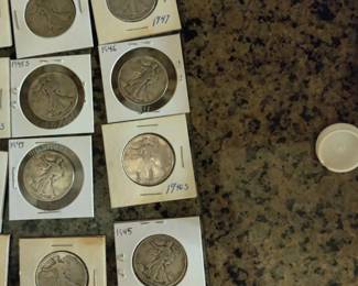 Walking Liberty Half Dollars