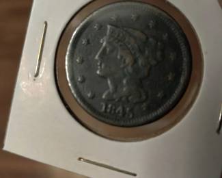 1845 Large Cent