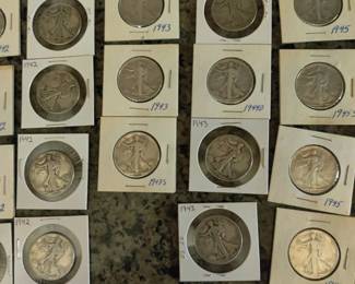 Walking Liberty Half Dollars