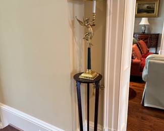 Pair of lamps and pair of lamp stands