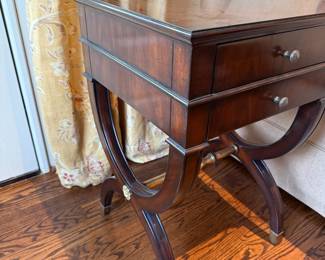 Mahogany side table or work table 