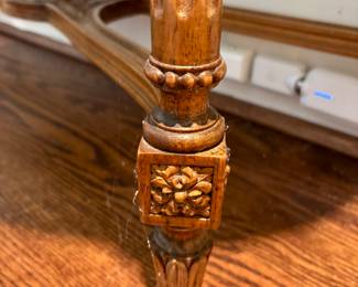 Louis XVI style Neo Portoro Marble top table