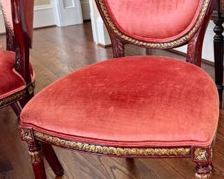 Beautiful shield back chair