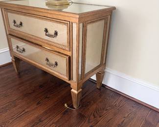 Theodore Alexander chest, one of a pair