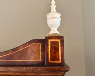 Bernadette Livingston Curio Cabinets, one of a matched pair--stunning. 