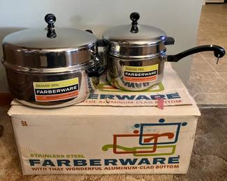 Vintage SS Farberware w/ Original Labels 