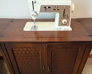 Singer Touch Sew Deluxe ZigZag Model Sewing Machine with Cabinet third image
