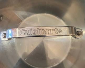 Cuisinart Chefs Classic Quart Stainless Steel Stockpot with Lid second image