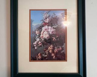 Framed Floral Still Life Print after Jan Frans van Dael