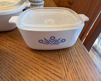 CorningWare Blue Cornflower Casserole Dishes fourth image
