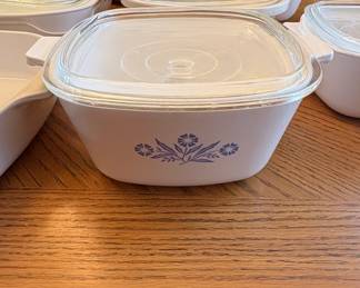 CorningWare Blue Cornflower Casserole Dishes third image
