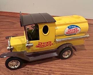 Golden Wheel PepsiCola Ford Model T Tanker Truck Toy