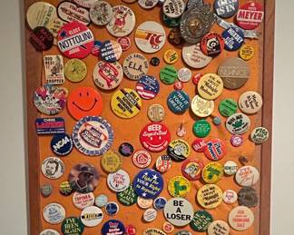 Assorted Political and Advertising Pinback Collection