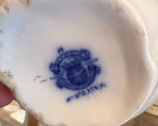 Flow Blue Pitcher by W. H. Grindley Co. second image