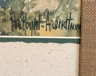 Deloyht Arendt Summer Breeze Watercolor Print third image