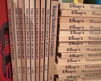The Charlie Brown Dictionary and Disneys Wonderful World of Knowledge Set