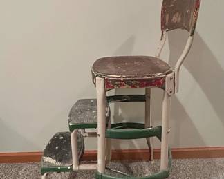 Vintage Cosco Step Stool Chair second image
