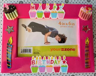 Assorted Picture Frames holds 4" x 6" pictures