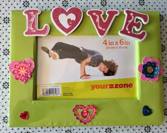 Assorted Picture Frames holds 4" x 6" pictures