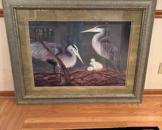 Gorgeous Large Original Pastel Art commissioned by artist Tom Tiffin of St. George Island