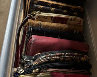 Ladies wallets and handbags